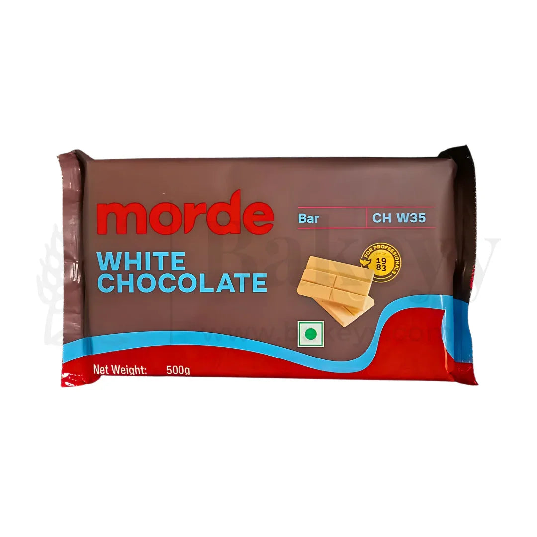 Morde White Chocolate Bar (CH W35) – 500g