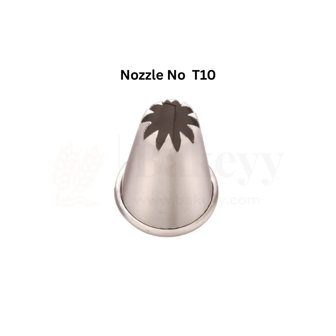 Big Nozzle No.T10 – Stainless Steel Piping Tip for Cake Decoration
