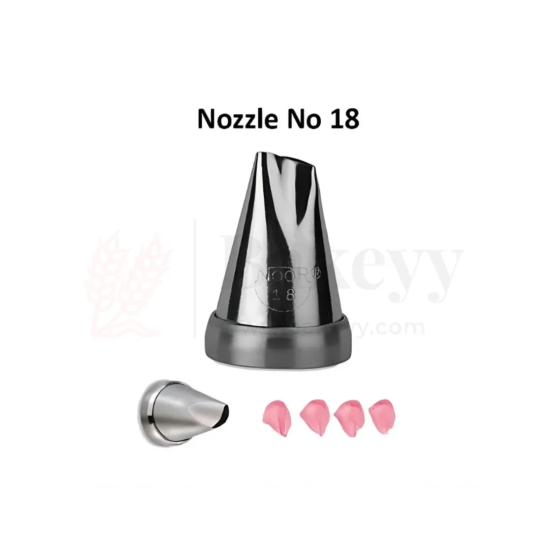 Small Nozzle No.18 – Stainless Steel Piping Tip for Cake Decoration