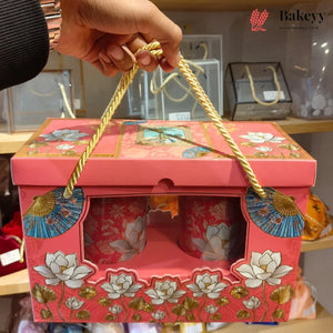 Royal Garden Heritage Theme Gift Box with Tin Containers | Pack of 5