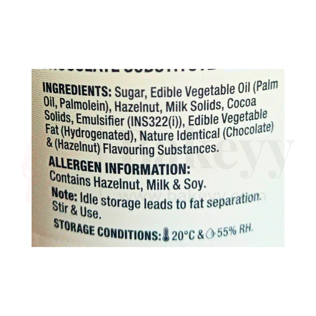 Morde | Choco Filling Hazelnut (FL H16) - 1Kg - Bakeyy.com - India - Morde | Choco Filling Hazelnut (FL H16) - 1Kg - Default Title