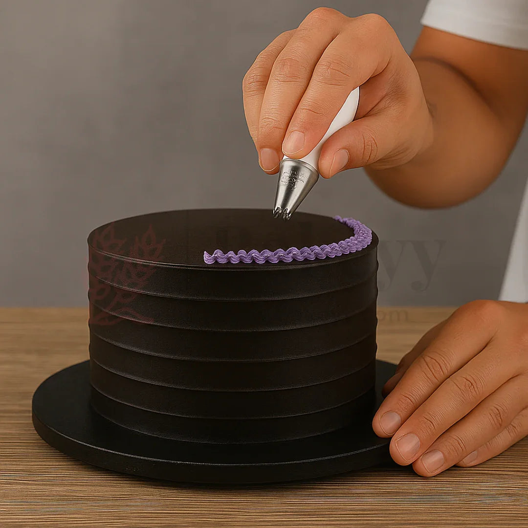 Small Nozzle No.40 – Stainless Steel Piping Tip for Cake Decoration