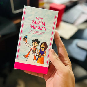 Raksha Bandhan Bar Box (D1) – Pack of 10 - Bakeyy.com - India - Raksha Bandhan Bar Box (D1) – Pack of 10 - Default Title