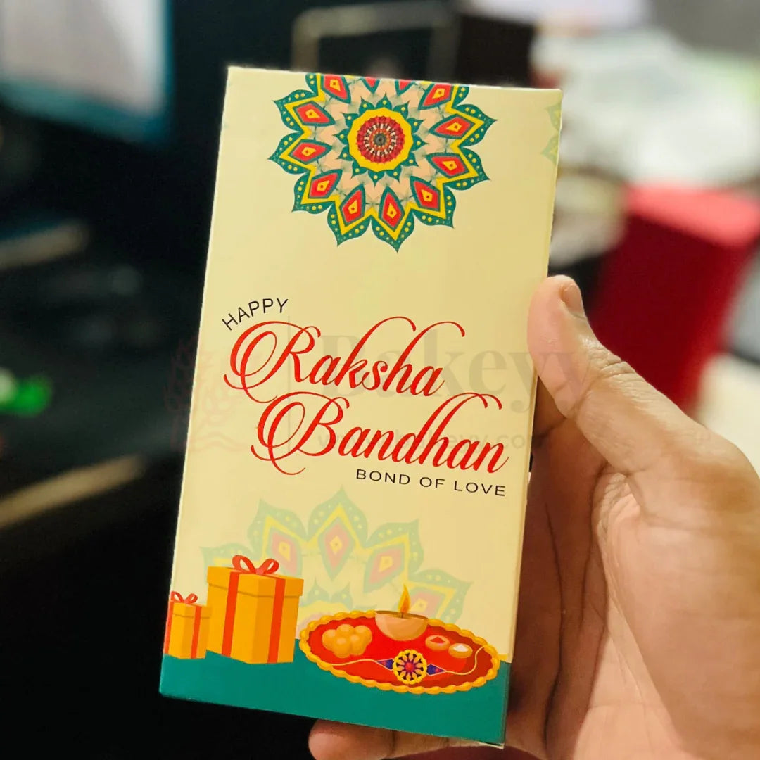 Raksha Bandhan Bar Box (D2)-Pack Of 10 - Bakeyy.com - India - Raksha Bandhan Bar Box (D2)-Pack Of 10 - Default Title