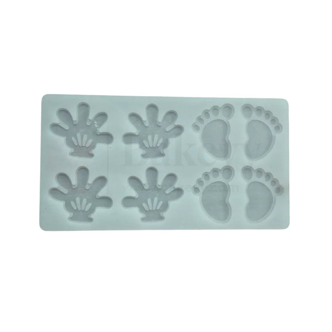 Baby Hand and Leg Garnishing Chocolate Mould