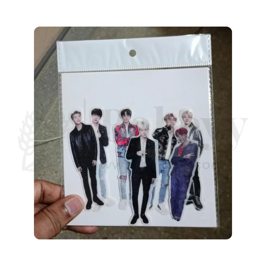 Pre-Cut | K-Pop Themed Edible Wafer - Pack of 7