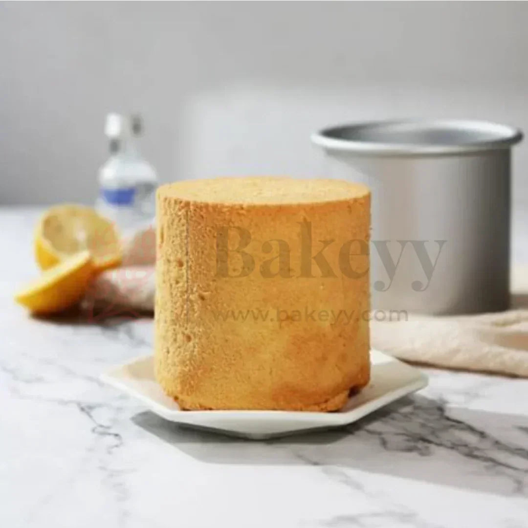 4x4" Round Aluminium Cake Mould