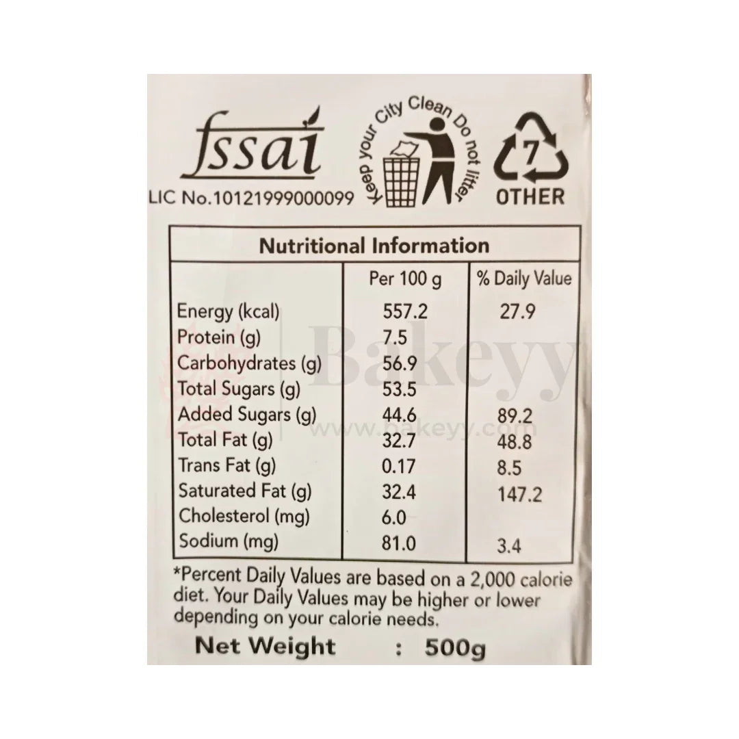 2M Milk Chocolate Compound | 500g - Bakeyy.com - India - 2M Milk Chocolate Compound | 500g - Default Title