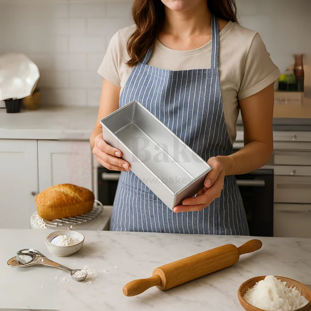 17x7x6 CM | Aluminium Rectangular Baking Mould