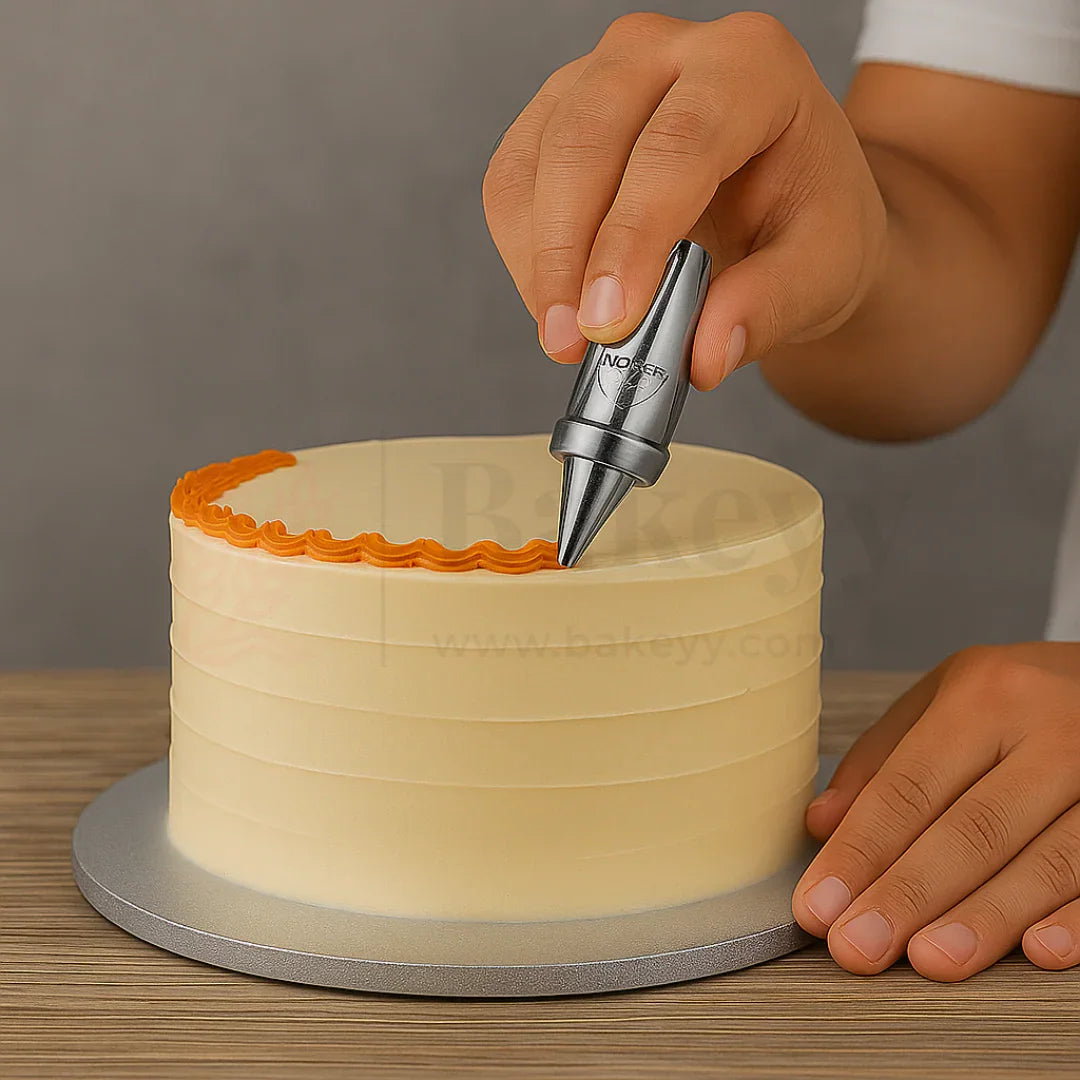 Small Nozzle No.7 – Stainless Steel Piping Tip for Cake Decoration