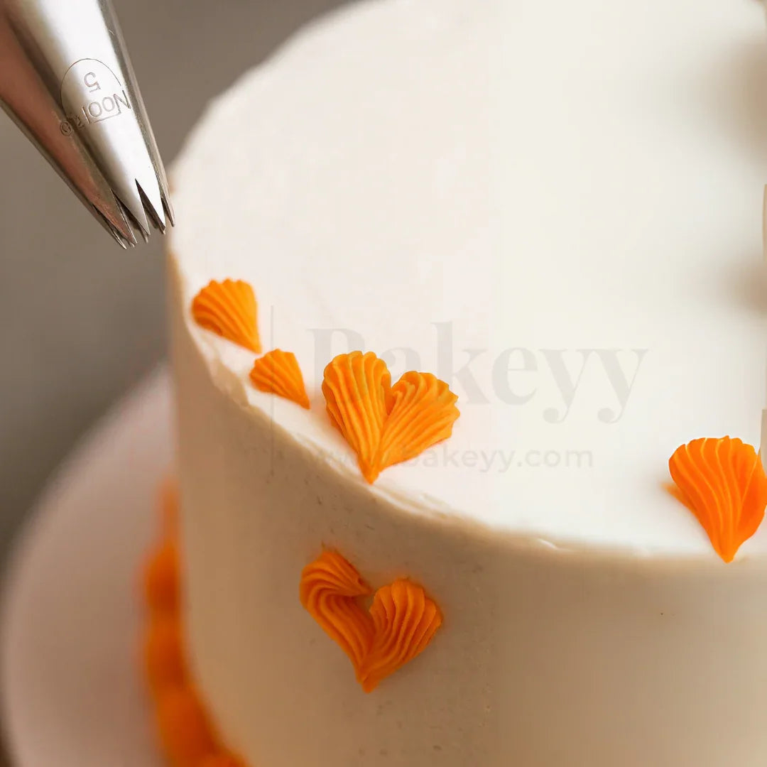 Small Nozzle No.5 – Stainless Steel Piping Tip for Cake Decoration