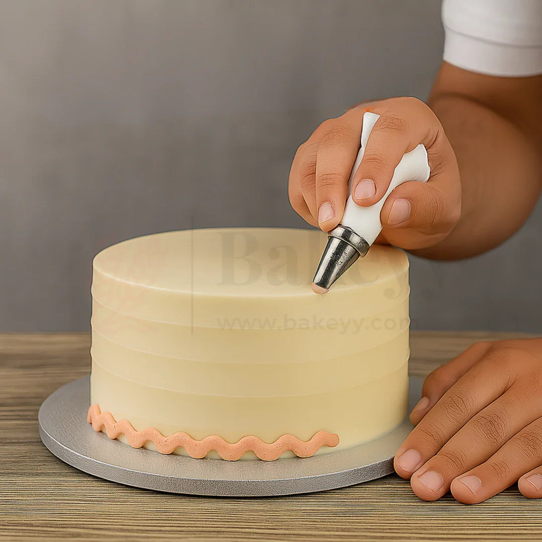 Small Nozzle No.30 – Stainless Steel Piping Tip for Cake Decoration