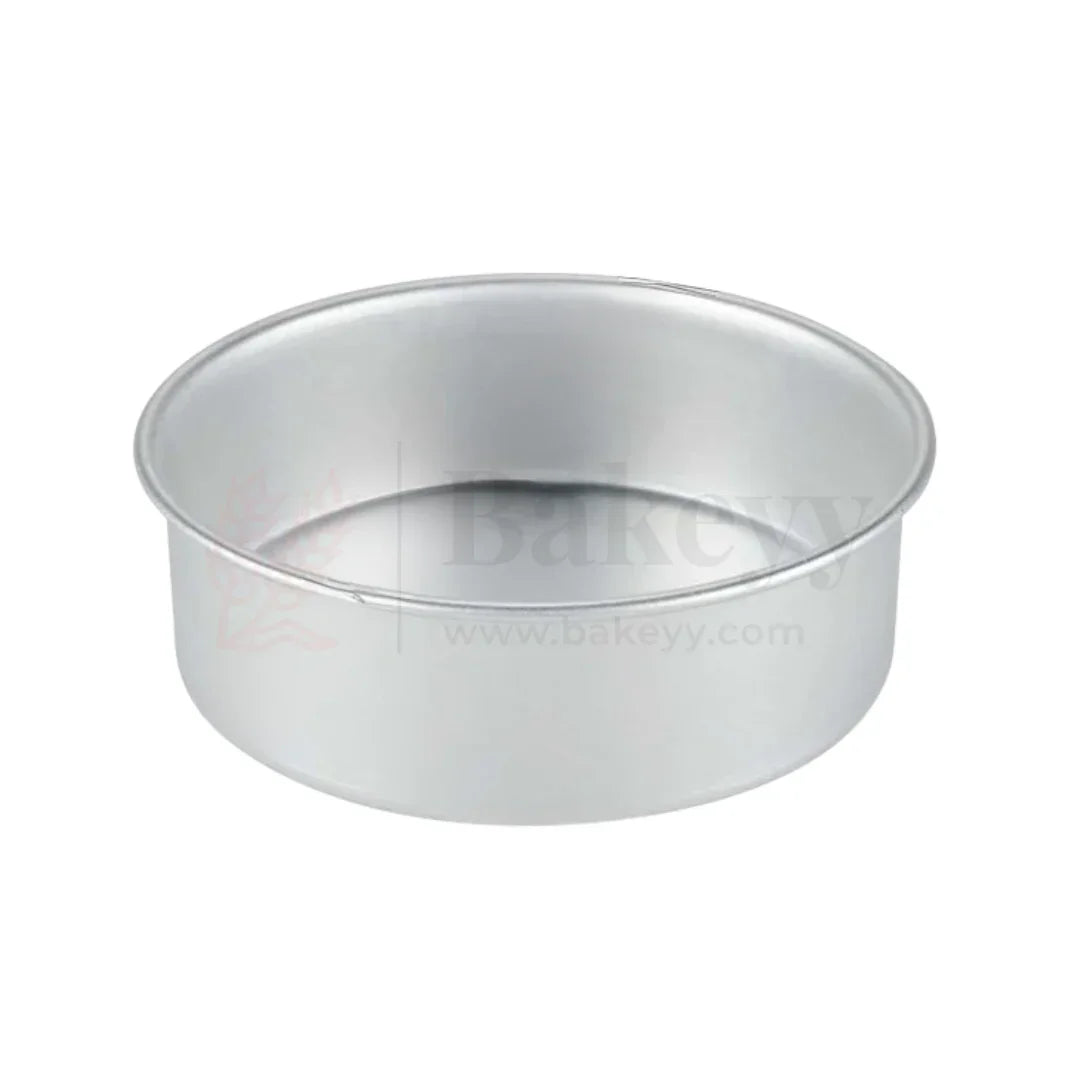 7x3" Round Aluminium Cake Mould