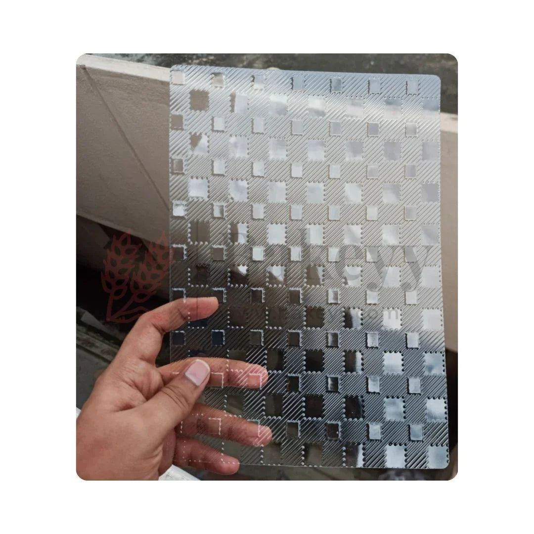 Multi-Design Chocolate Texture Sheets – 10x7” – Set of 6 - Bakeyy.com - India - Multi-Design Chocolate Texture Sheets – 10x7” – Set of 6 - Default Title