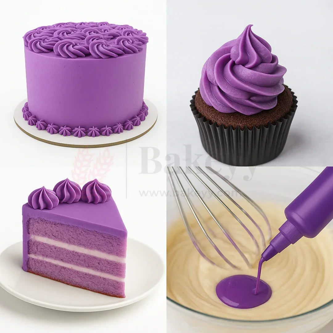 Sugarin Orchid Icing Colour Gel – 30ml | Vibrant Food Gel Colour for Cakes, Fondant & More