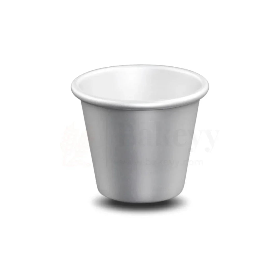 5x3x5 CM Aluminium Glass Mould – Multi-Purpose Mould for Baking, Steaming & Freezing - 1pcs