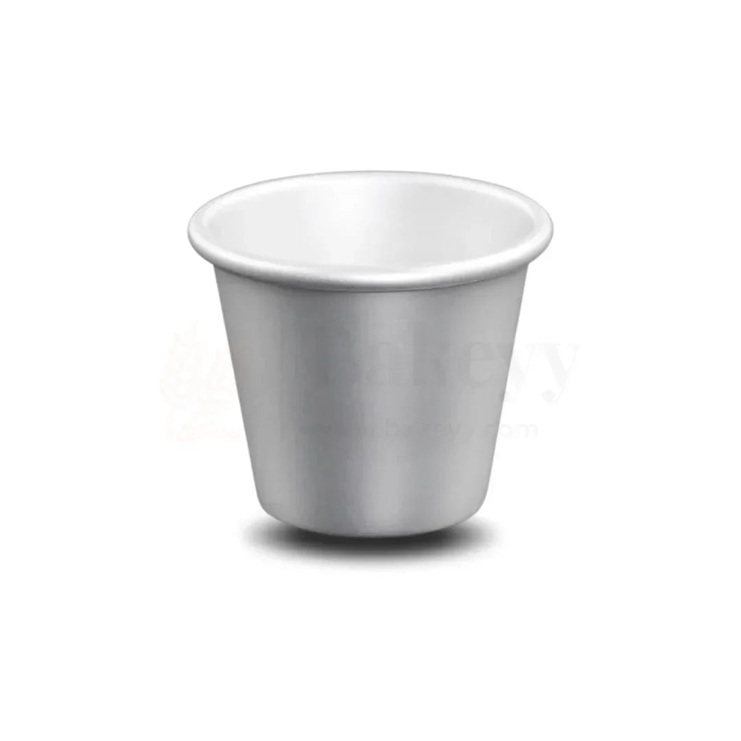 5x3x5 CM Aluminium Glass Mould – Multi-Purpose Mould for Baking, Steaming & Freezing - 1pcs - Bakeyy.com - India - 5x3x5 CM Aluminium Glass Mould – Multi-Purpose Mould for Baking, Steaming & Freezing - 1pcs - Default Title