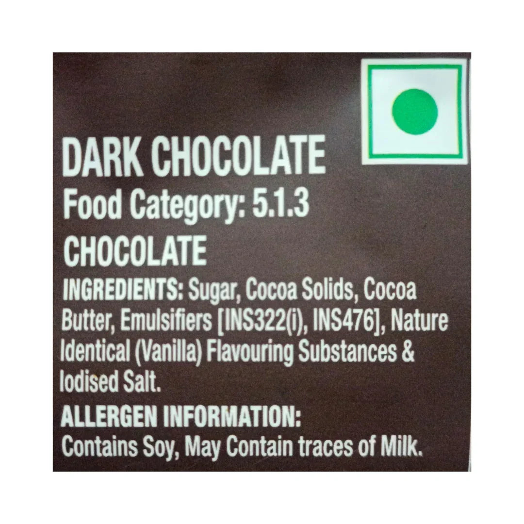 Morde 45% CH D45 Dark Couverture Chocolate Slab – 500g - Bakeyy.com - India - Morde 45% CH D45 Dark Couverture Chocolate Slab – 500g - Default Title