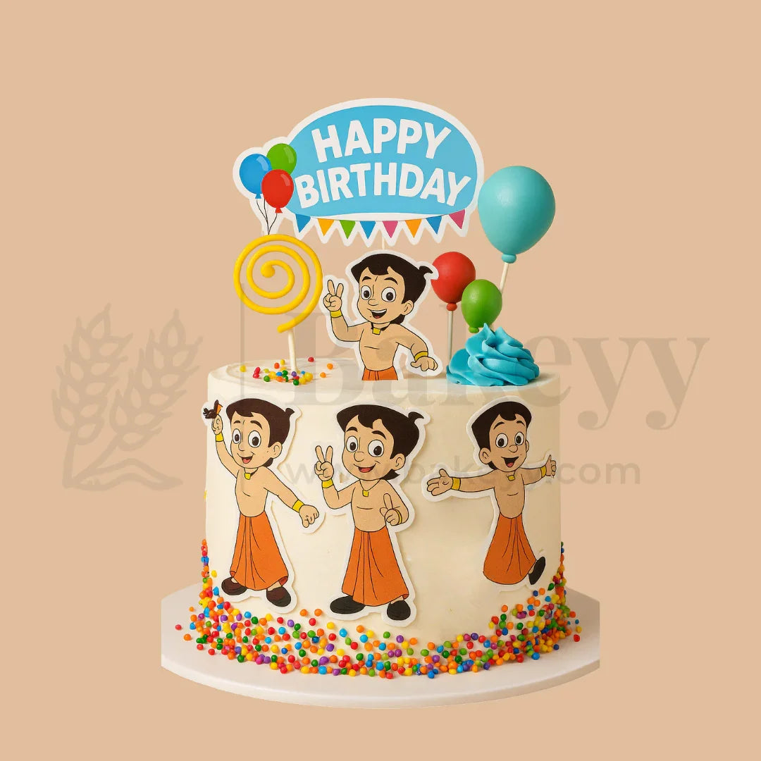 Pre-Cut | Chhota Bheem Edible Wafer - Pack of 10