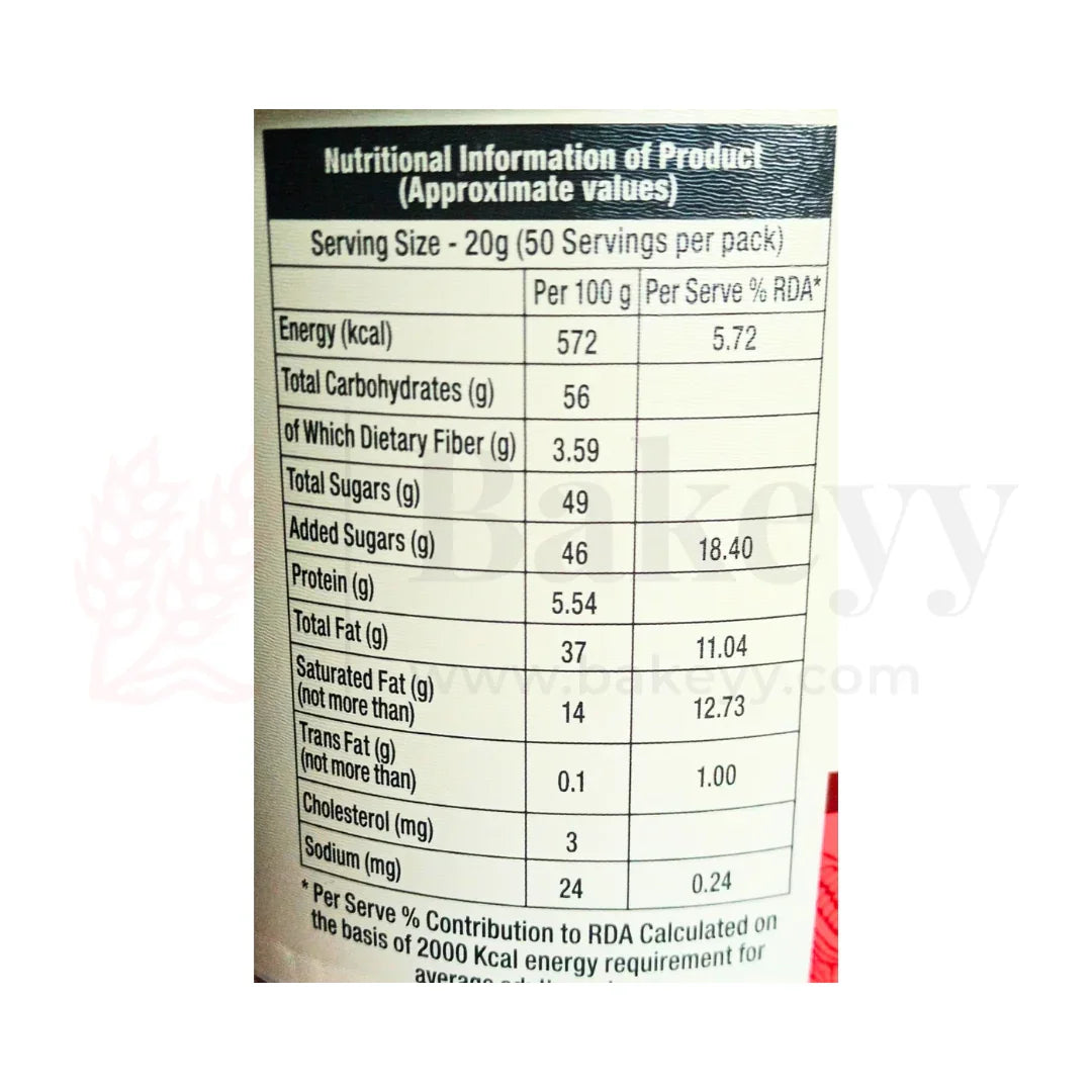 Morde | Choco Filling Hazelnut (FL H16) - 1Kg - Bakeyy.com - India - Morde | Choco Filling Hazelnut (FL H16) - 1Kg - Default Title