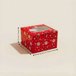 Santa_Theme_Red_Pastry_Box_4 - Bakeyy.com