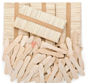 75mm Wooden Ice Cream Spoons | Mini Wooden Spoons For Ice Cream, Dessert Spoons | Pack of 100 - Bakeyy.com - India - 75mm Wooden Ice Cream Spoons | Mini Wooden Spoons For Ice Cream, Dessert Spoons | Pack of 100 - Default Title