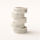 Silver_Foil_Decorative_Washi_Tape_Set_10 - Bakeyy.com