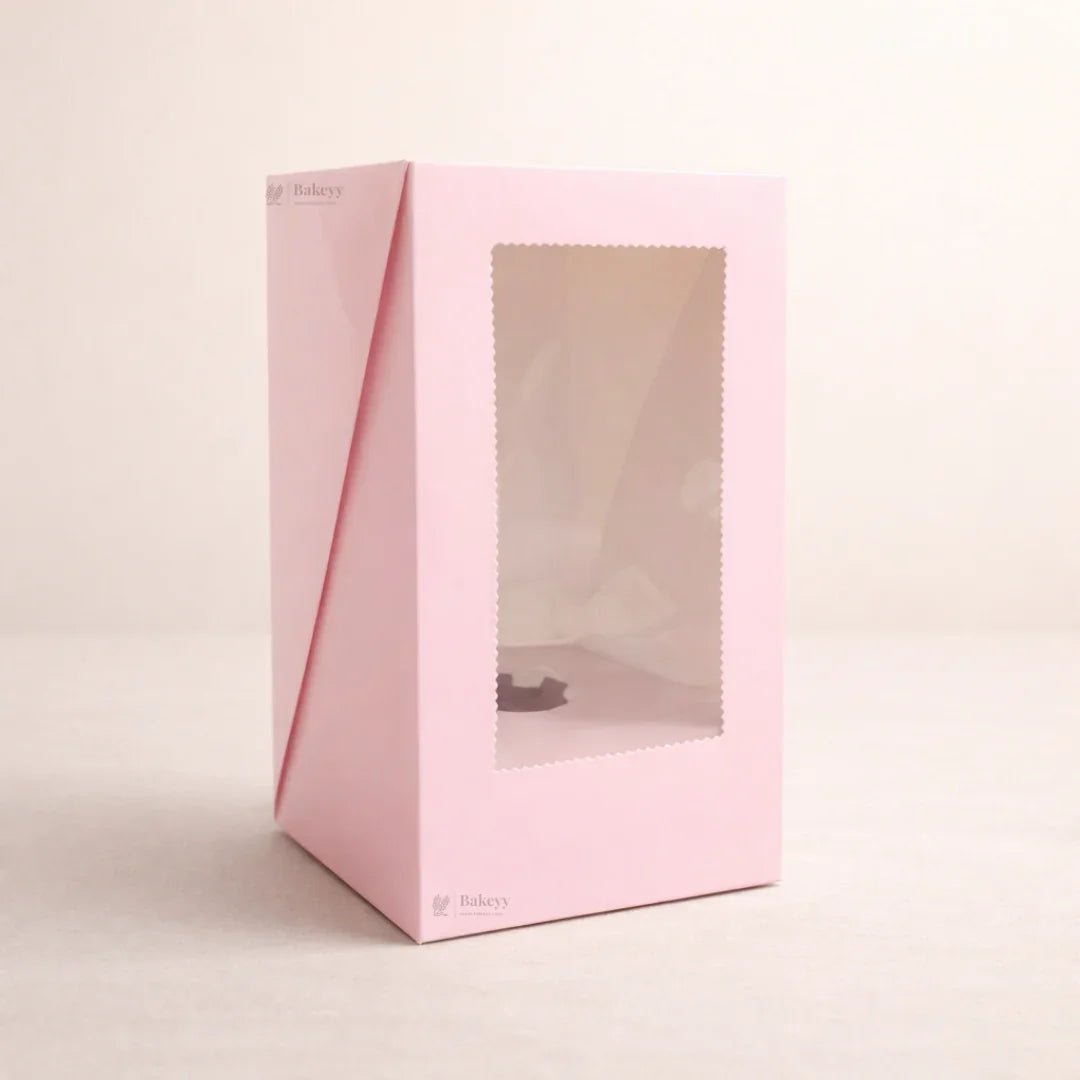 Single Glass Gift Box with Window | 3 Colors Available | Pack of 10