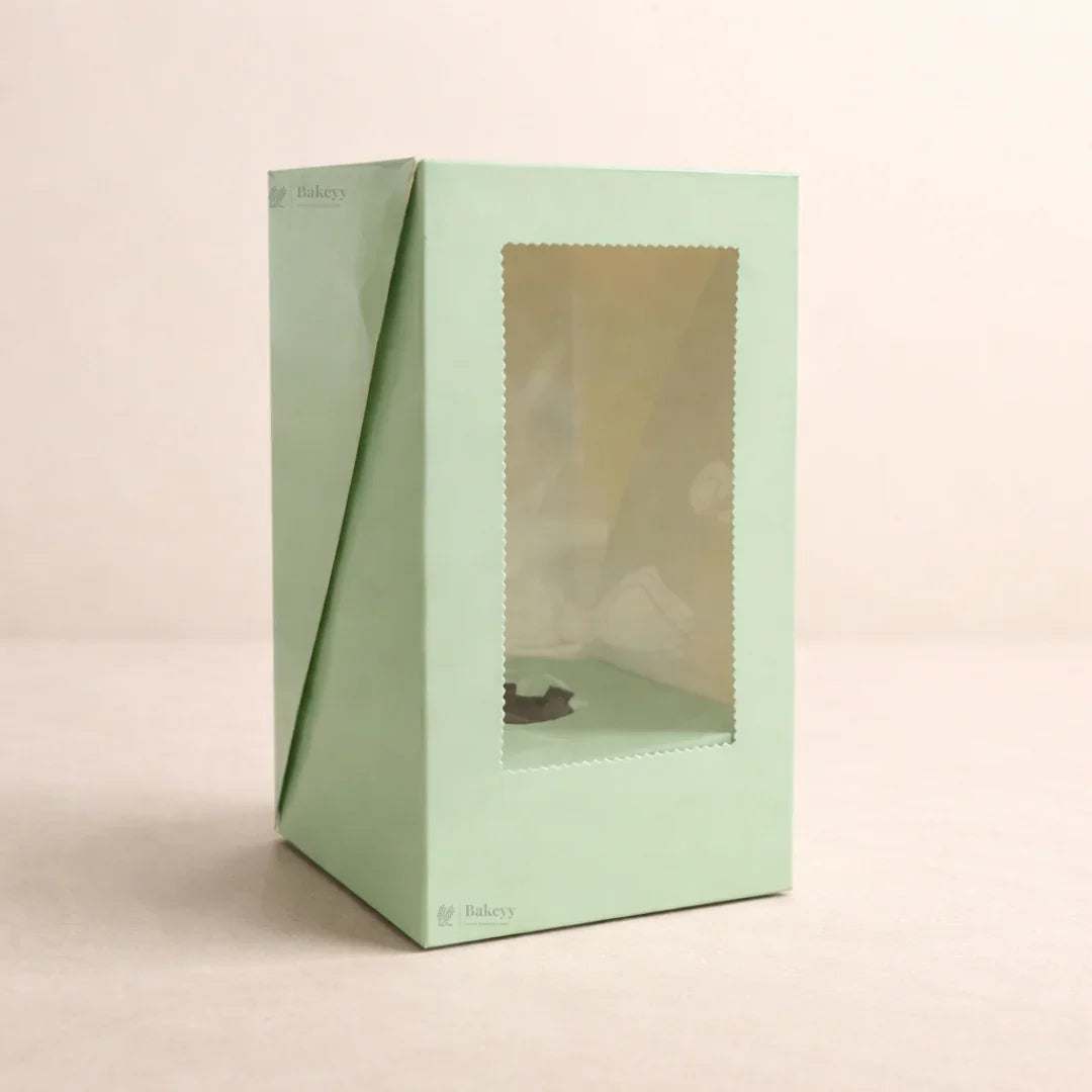 Single Glass Gift Box with Window | 3 Colors Available | Pack of 10