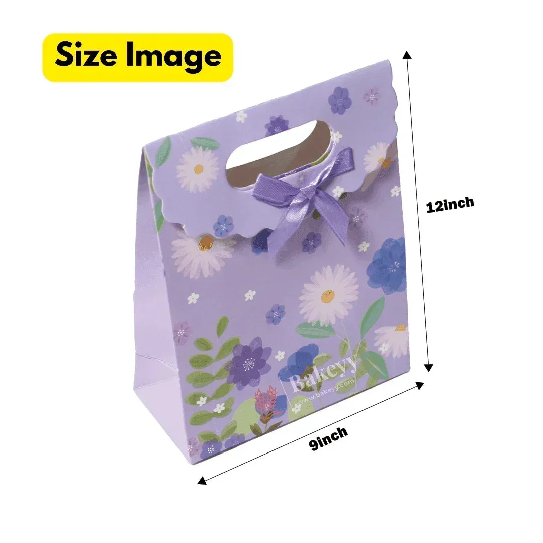 9x12 D-Cut Paper Mixed Design Bag |Gift Bag , Flip Cover And Handle, Flower Arrangements, Valentine's Day, Christmas, Souvenir Paper Bag | Mixed Colours |Pack Of 12| - Bakeyy.com - India - 9x12 D-Cut Paper Mixed Design Bag |Gift Bag , Flip Cover And Handle, Flower Arrangements, Valentine's Day, Christmas, Souvenir Paper Bag | Mixed Colours |Pack Of 12| - Default Title