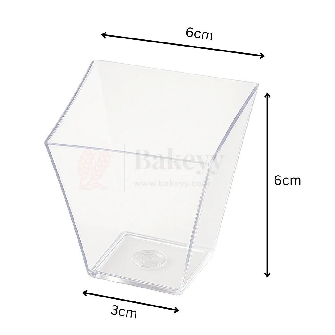 Mini Mousse Dessert Cups | Pack of 25 | D9 - Bakeyy.com - India - Mini Mousse Dessert Cups | Pack of 25 | D9 - Default Title