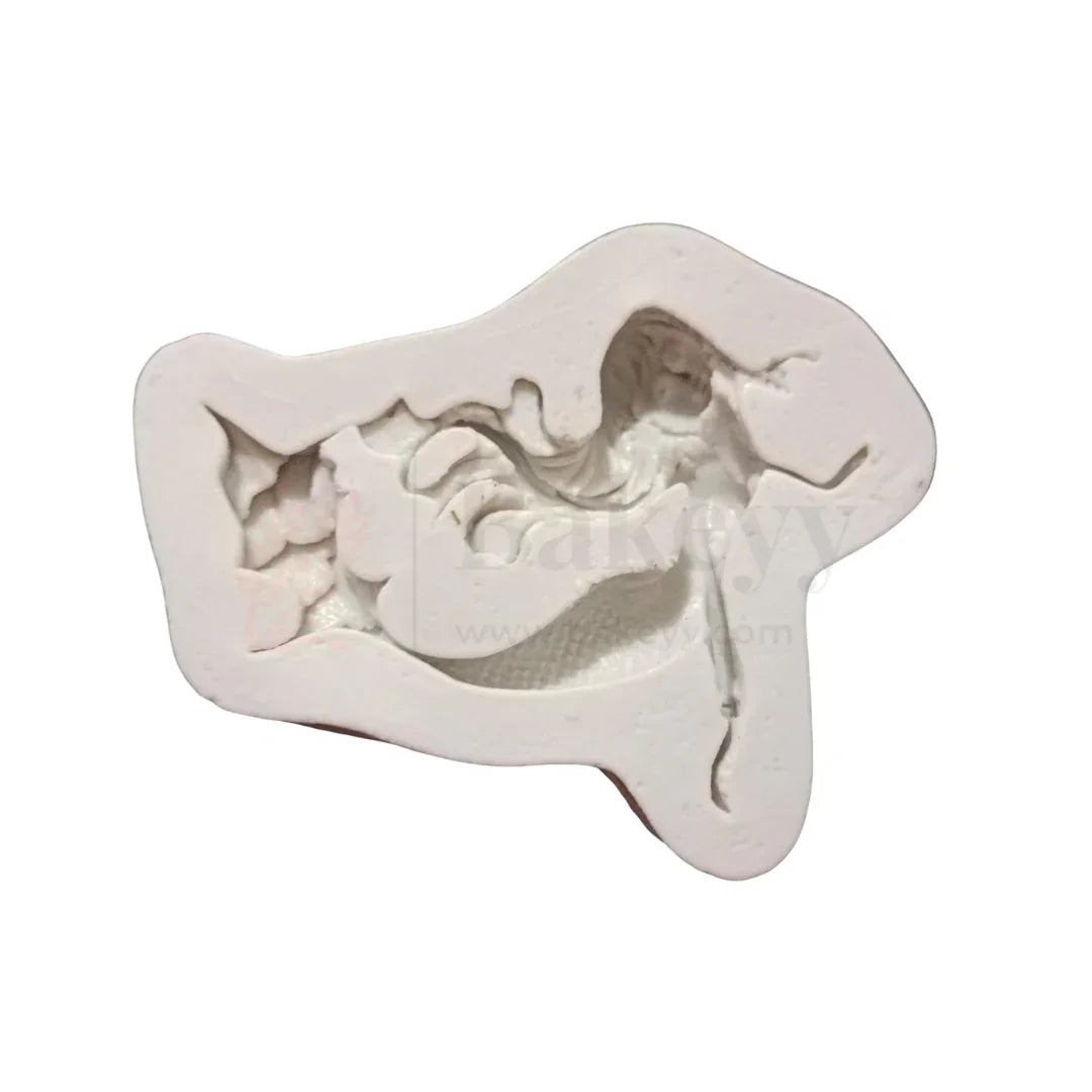 1094 | Mermaid Shape Silicone Mould - 1 Piece - Bakeyy.com - India - 1094 | Mermaid Shape Silicone Mould - 1 Piece - Default Title