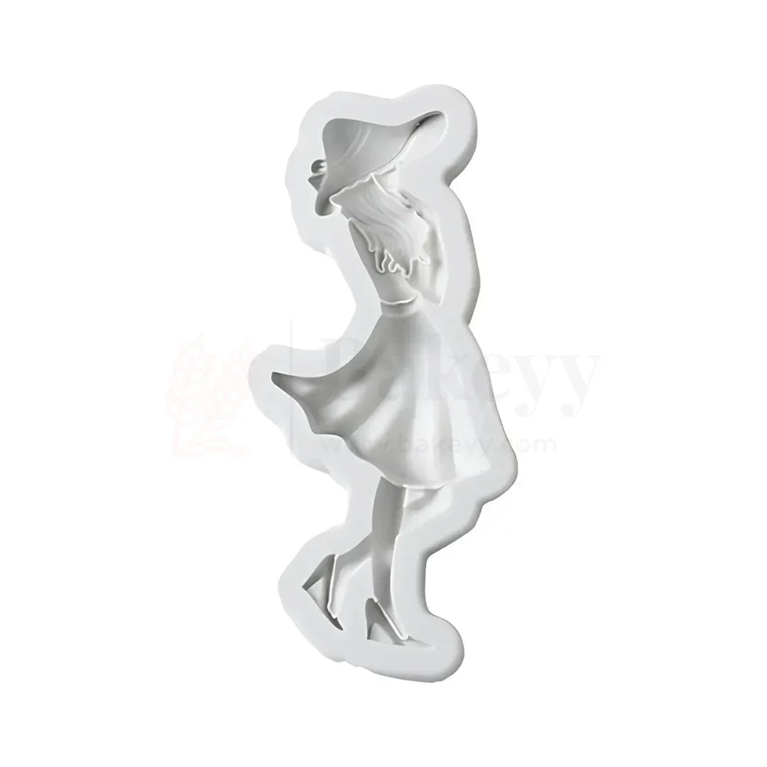 1631 | Fashion Girl Silicone Fondant Mould – 1 Piece - Bakeyy.com - India - 1631 | Fashion Girl Silicone Fondant Mould – 1 Piece - Default Title