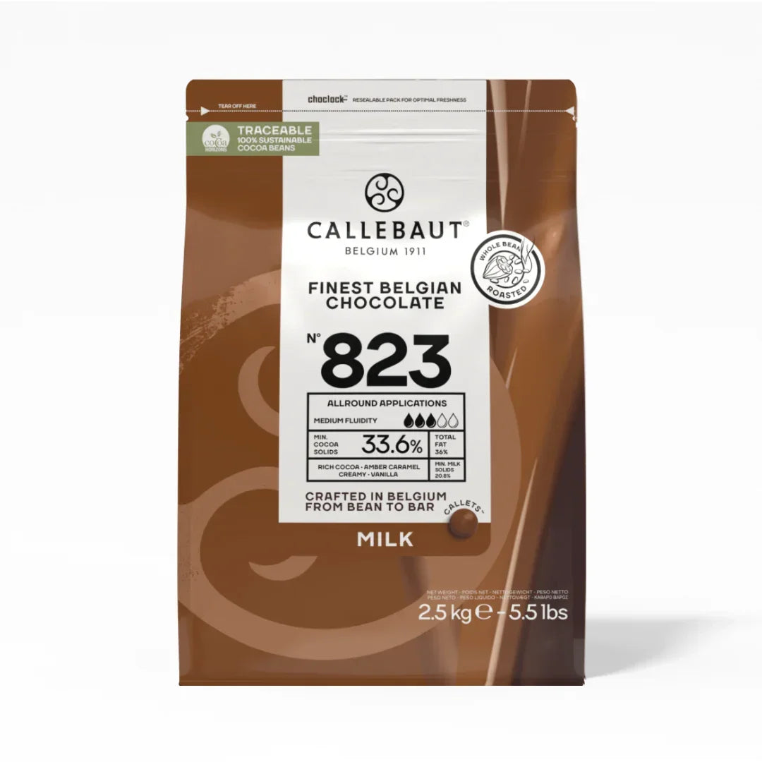 Callebaut 823 - Milk Couverture Chocolate - 2.5kg - Bakeyy.com - India - Callebaut 823 - Milk Couverture Chocolate - 2.5kg - Default Title