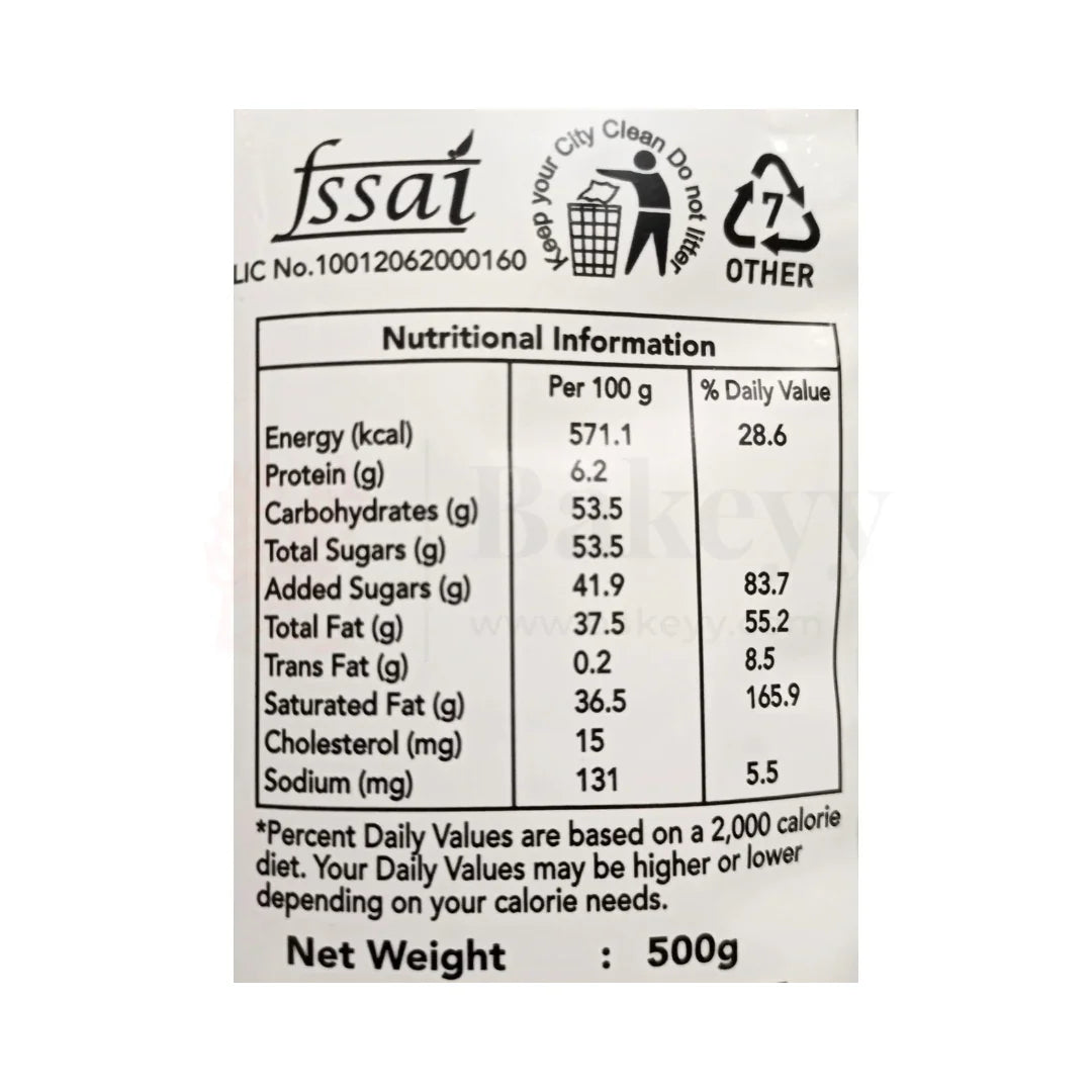 2M White Chocolate Compound | 500g - Bakeyy.com - India - 2M White Chocolate Compound | 500g - Default Title