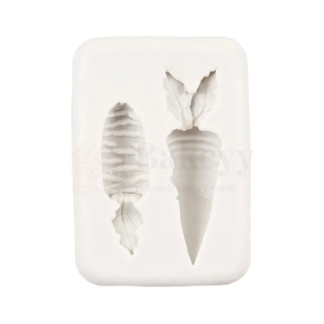 142 | Carrot Easter Silicone Mould - 1 Piece - Bakeyy.com - India - 142 | Carrot Easter Silicone Mould - 1 Piece - Default Title