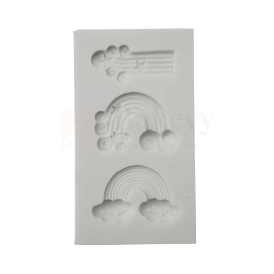 126 - Rainbow Shape Fondant Mould - 1 Piece