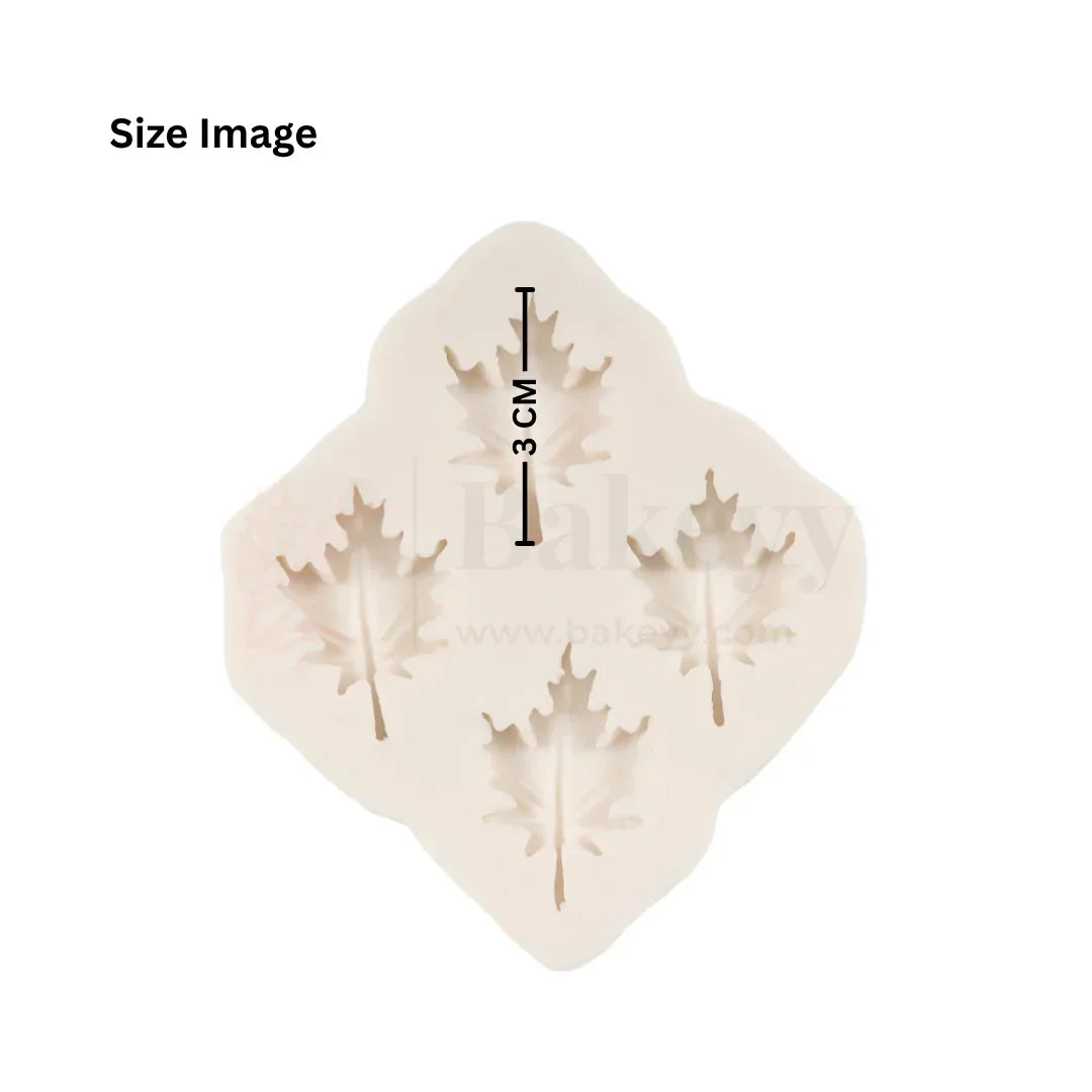 139 - Maple Leaf Silicone Fondant Mould - 1 Piece - Bakeyy.com - India - 139 - Maple Leaf Silicone Fondant Mould - 1 Piece - Default Title
