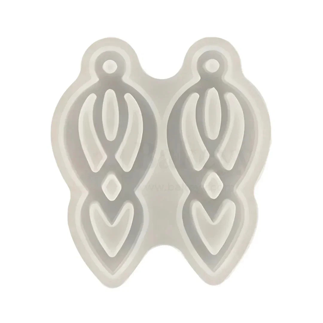 524 | Earring Jewellery Silicone Mould - 1 Piece - Bakeyy.com - India - 524 | Earring Jewellery Silicone Mould - 1 Piece - Default Title
