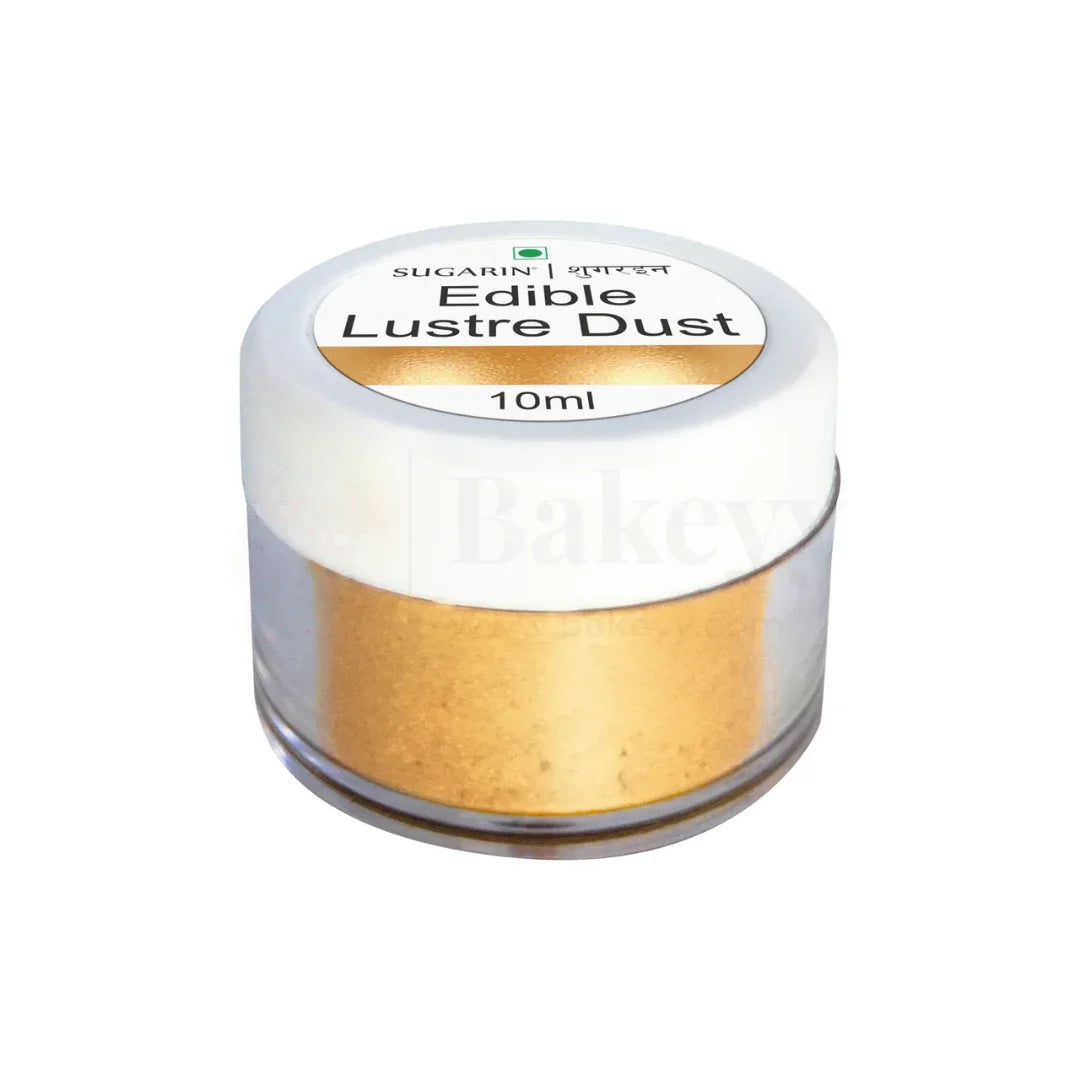Sugarin | CH.GOLD Edible Metalic Lustre Dust - 10ml - Bakeyy.com - India - Sugarin | CH.GOLD Edible Metalic Lustre Dust - 10ml - Default Title
