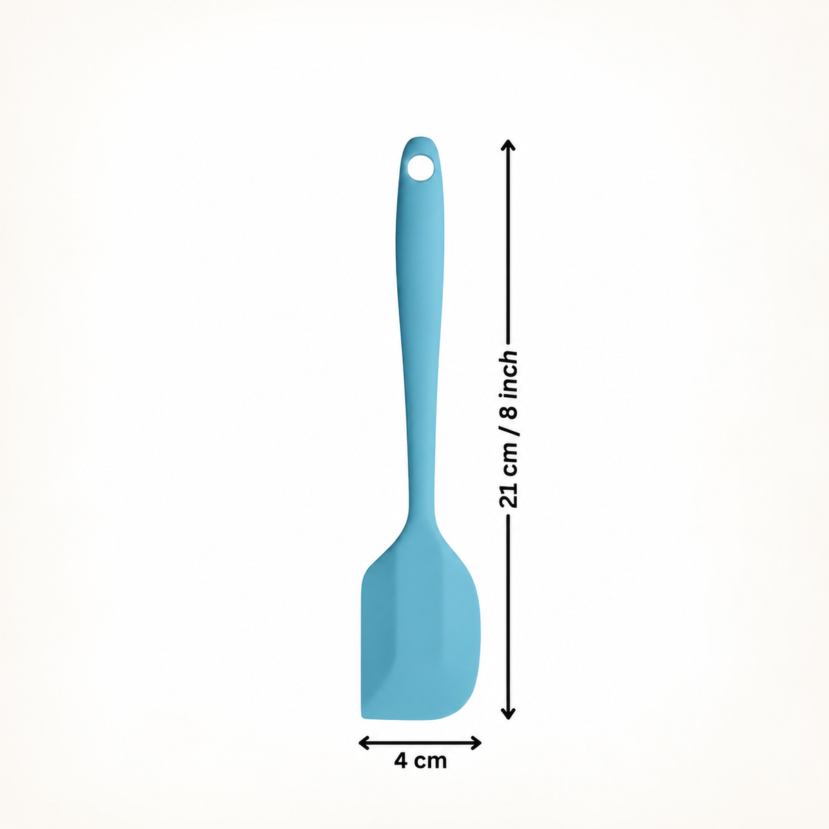 Silicone Spatula | Heat Resistant Baking & Cooking Spatula | Available in 2 Sizes | Pack of 1