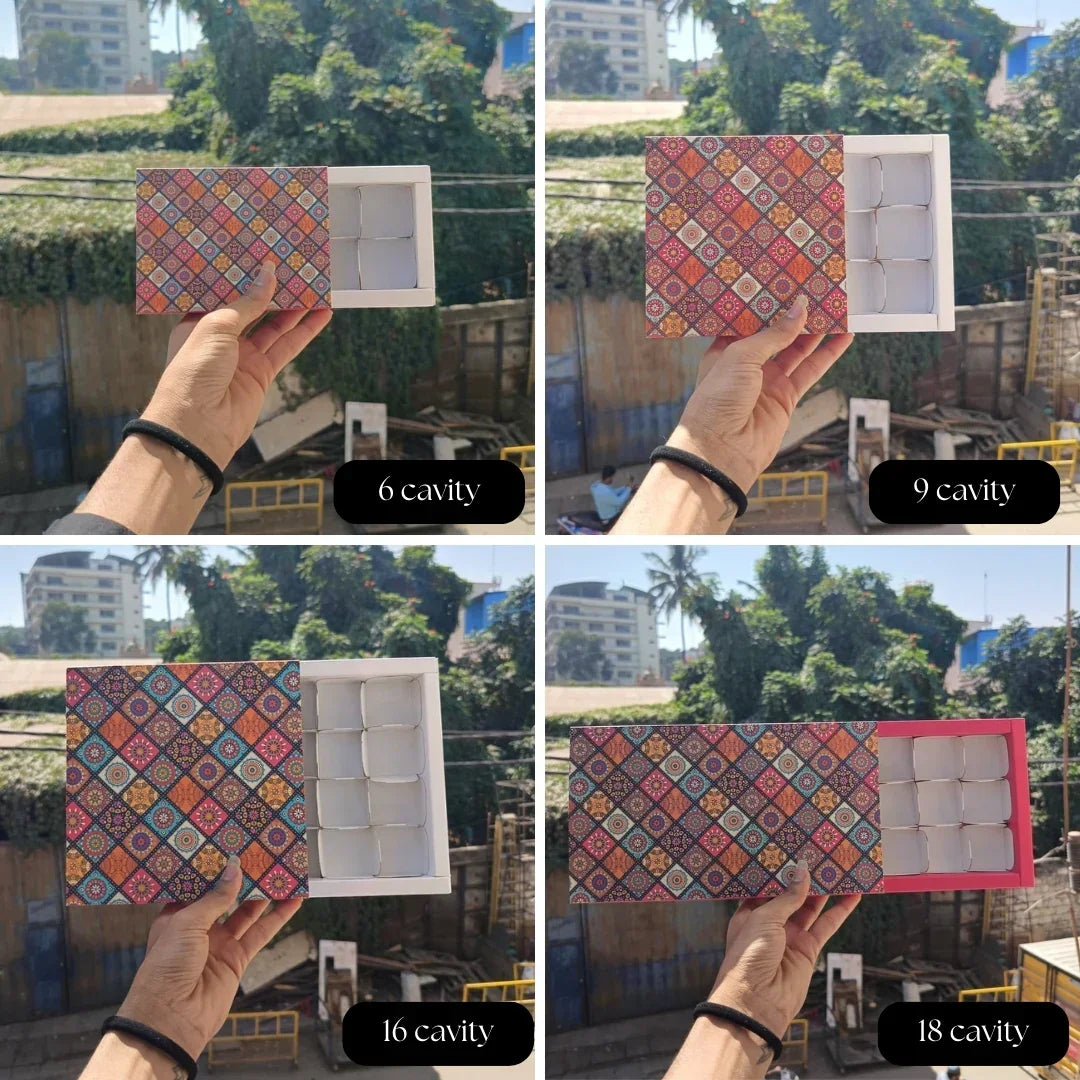 SlidingChocolateBoxwithInsertGiftBoxMultipurposeBoxPackof10_6 - Bakeyy.com