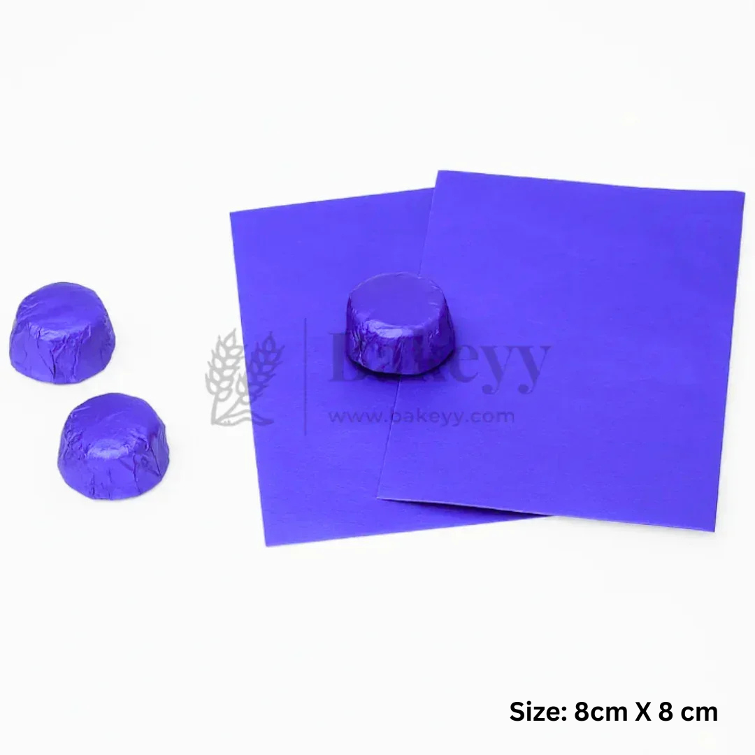 Small Aluminum Chocolate Wrapping Paper | Pack of 200