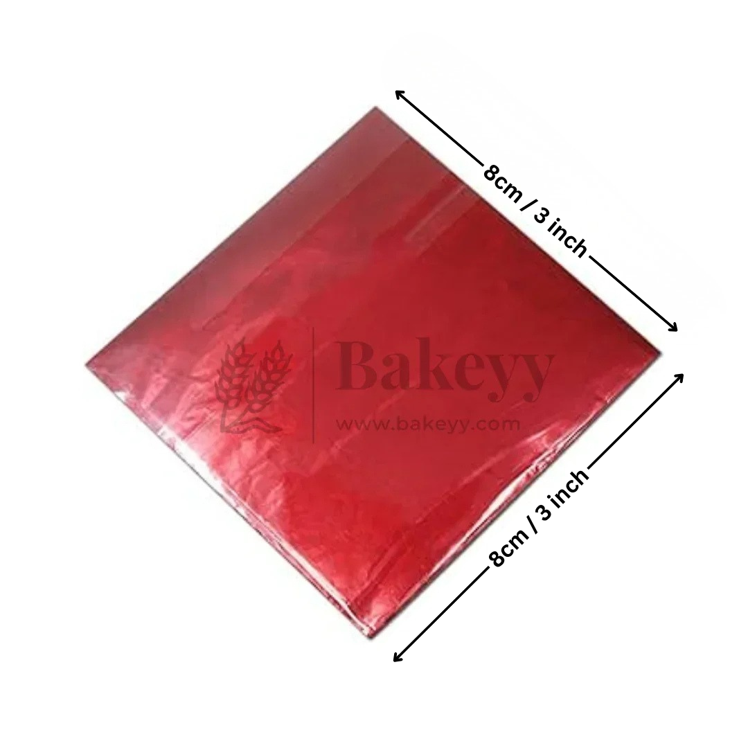 Small Aluminum Chocolate Wrapping Paper | Pack of 200
