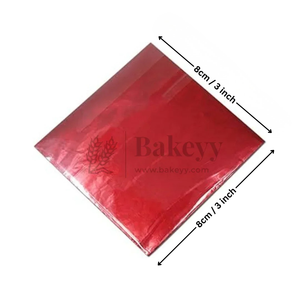 Small Aluminum Chocolate Wrapping Paper | Pack of 200