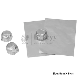 Small Aluminum Chocolate Wrapping Paper | Pack of 200