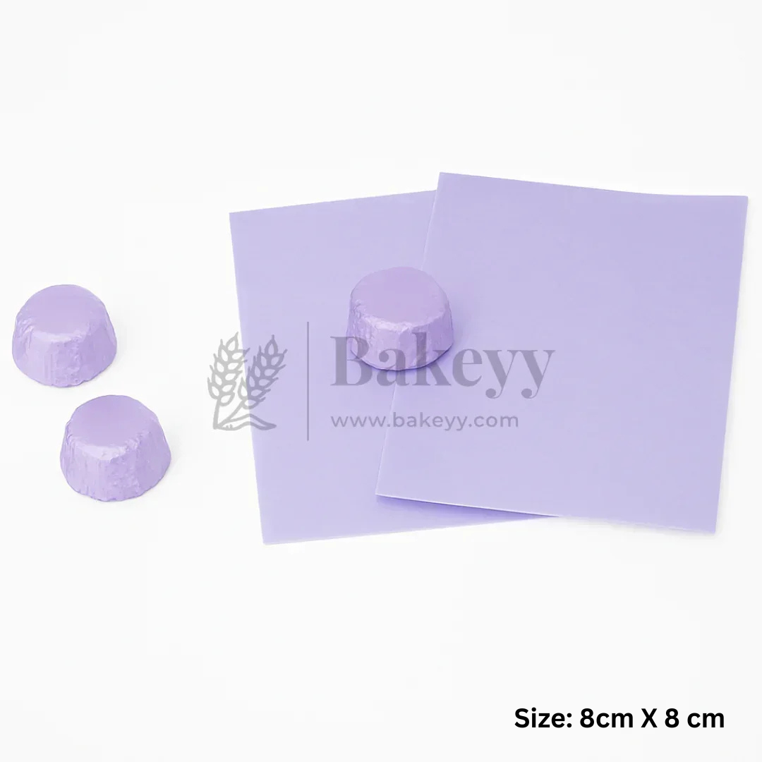 Small Aluminum Chocolate Wrapping Paper | Pack of 200