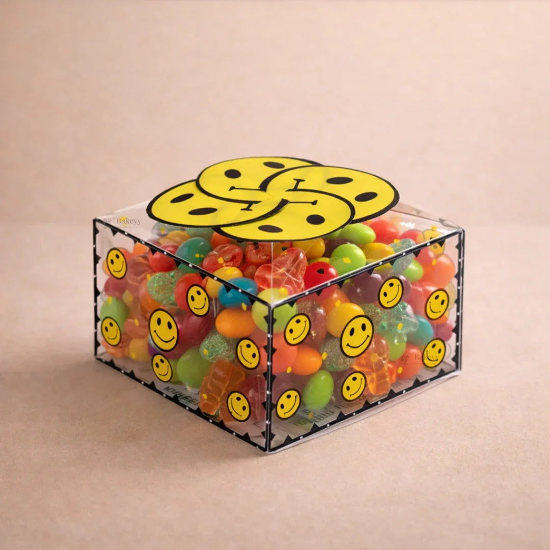 Smiley_Cube_Gift_Boxes_PVC_Chocolate_Box - Bakeyy.com