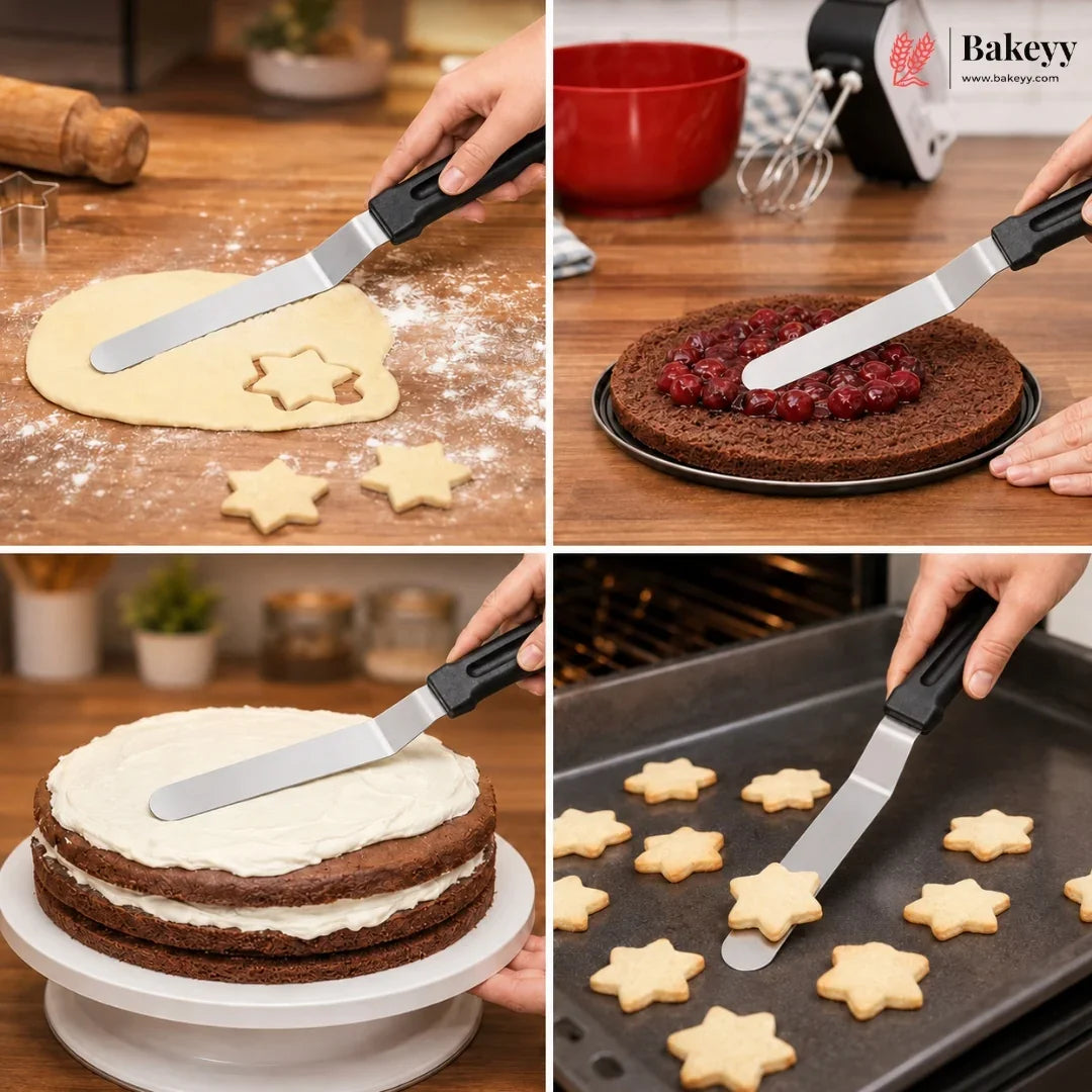 Stainless_Steel_Offset_Spatula_with_Black_Handle_Cake_Icing_Palette_Knife_11 - Bakeyy.com IN