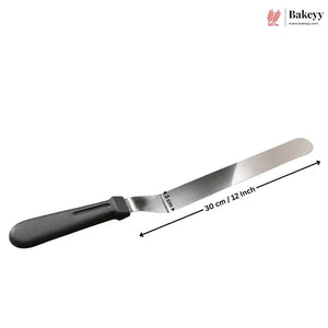 Stainless_Steel_Offset_Spatula_with_Black_Handle_Cake_Icing_Palette_Knife_13 - Bakeyy.com IN